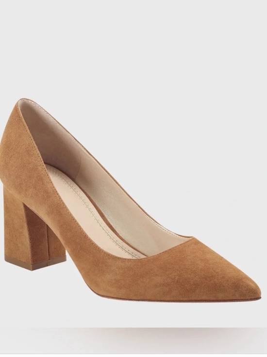 Marc Fisher Shoes - Marc Ficher Zala Chestnut Brown Swede